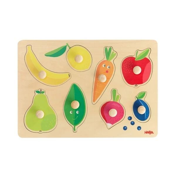 Produktbild: Greifpuzzle Obst/Farb, (DE/E/F/NL/IT/ES)