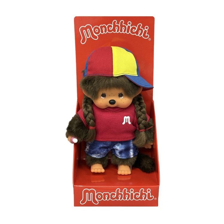 Produktbild: Monchhichi Pl&uuml;schfigur City Girl 20cm
