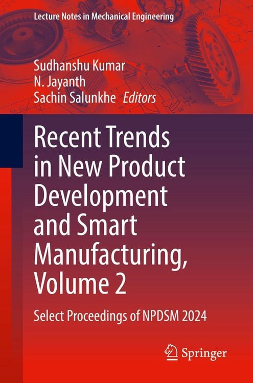 Produktbild: Recent Trends in New Product Development and Smart Manufacturing, Volume 2