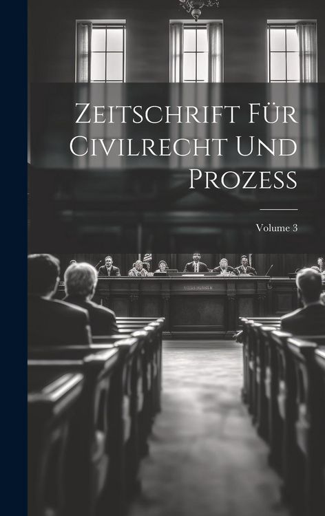 Produktbild: Zeitschrift F&uuml;r Civilrecht Und Prozess; Volume 3