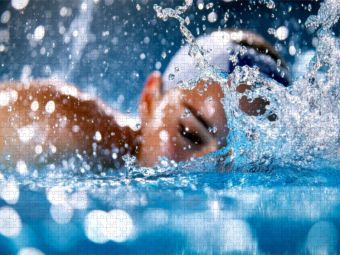 Produktbild: CALVENDO Puzzle Schwimmen | 1000 Teile Lege-Gr&ouml;&szlig;e 64x48cm Foto-Puzzle f&uuml;r gl&uuml;ckliche Stunden