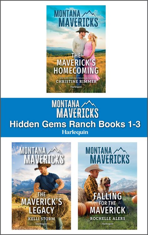 Produktbild: Montana Mavericks: Hidden Gems Ranch Books 1-3
