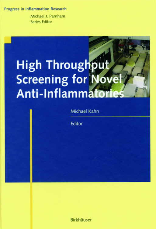 Produktbild: High Throughput Screening for Novel Anti-Inflammatories