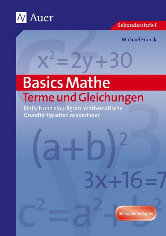 Produktbild: Basics Mathe: Terme und Gleichungen