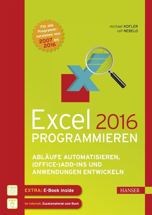 Produktbild: Excel 2016 programmieren