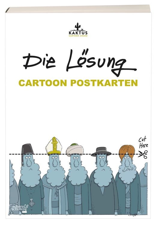 Produktbild: Cartoon Postkarten - Die L&ouml;sung
