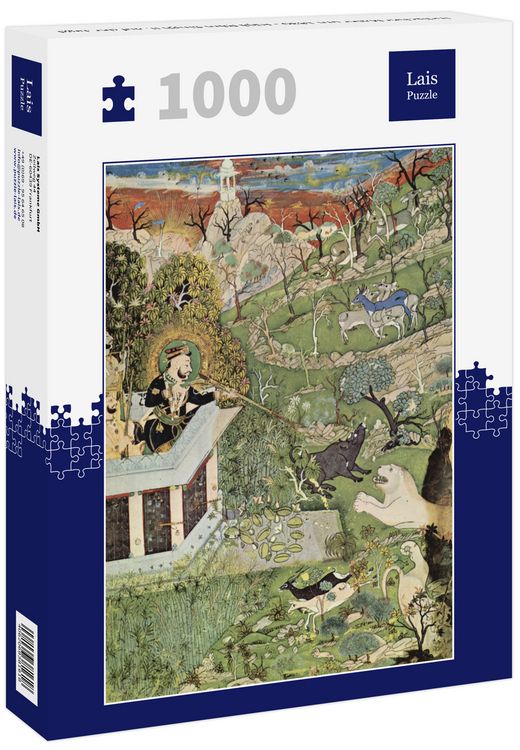 Produktbild: Lais Puzzle Indischer Maler um 1830 - R&acirc;j&acirc; R&acirc;m Singh II. auf der Jagd 1000 Teile
