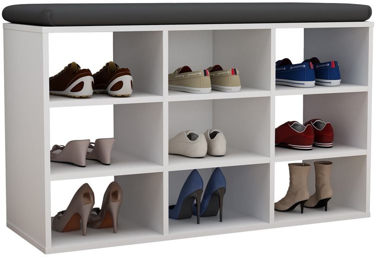 Produktbild: Holz Regal Schuhschrank Schuhregal Hinsol XS