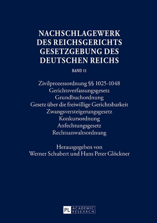 Produktbild: Nachschlagewerk des Reichsgerichts &ndash; Gesetzgebung des Deutschen Reichs