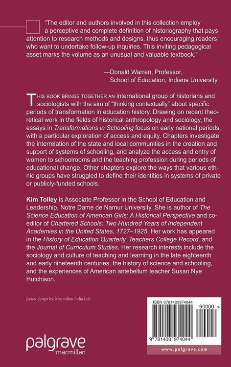 Produktbild: Transformations in Schooling