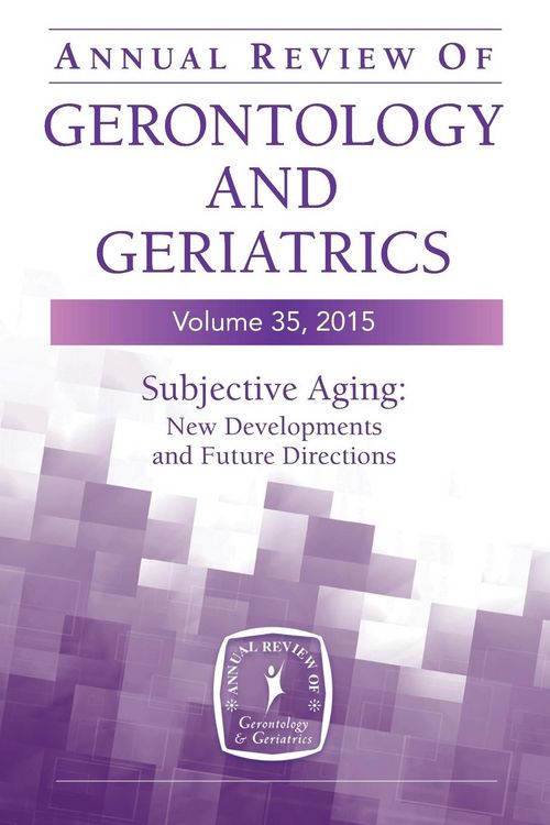 Produktbild: Annual Review of Gerontology and Geriatrics, Volume 35, 2015