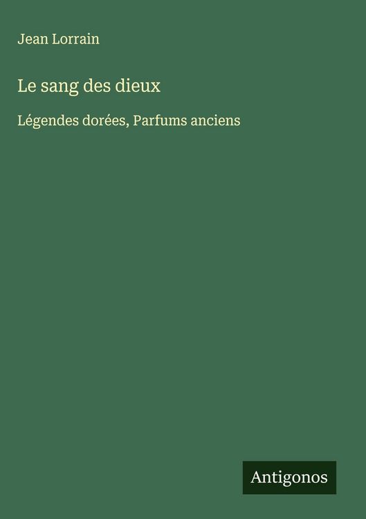 Produktbild: Le sang des dieux