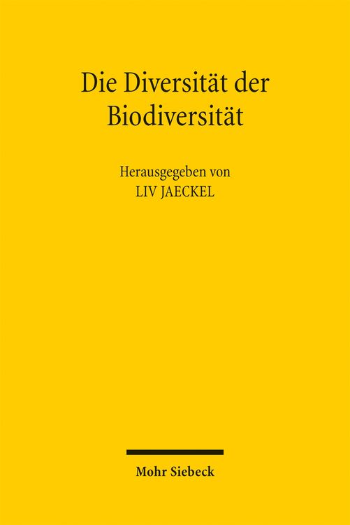Produktbild: Die Diversit&auml;t der Biodiversit&auml;t