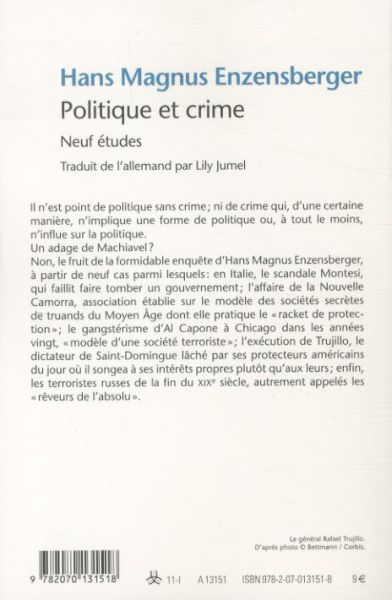 Produktbild: Politique et crime : neuf &eacute;tudes