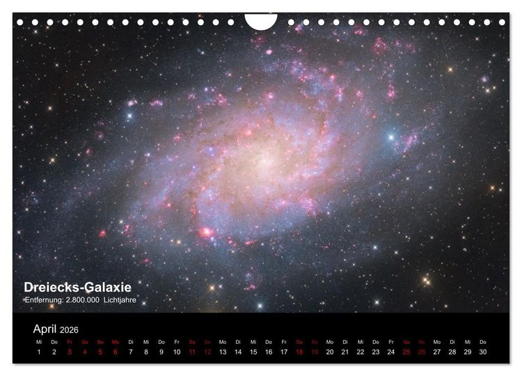 Produktbild: Juwelen des Nachthimmels (Wandkalender 2026 DIN A4 quer), CALVENDO Monatskalender