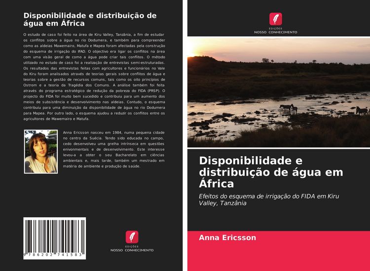 Produktbild: Disponibilidade e distribui&ccedil;&atilde;o de &aacute;gua em &Aacute;frica