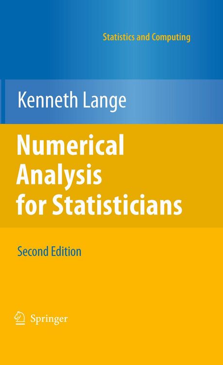 Produktbild: Numerical Analysis for Statisticians