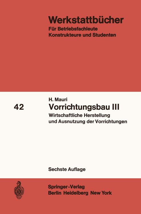 Produktbild: Vorrichtungsbau III