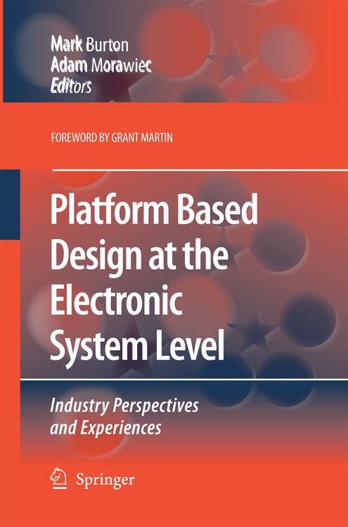 Produktbild: Platform Based Design at the Electronic System Level
