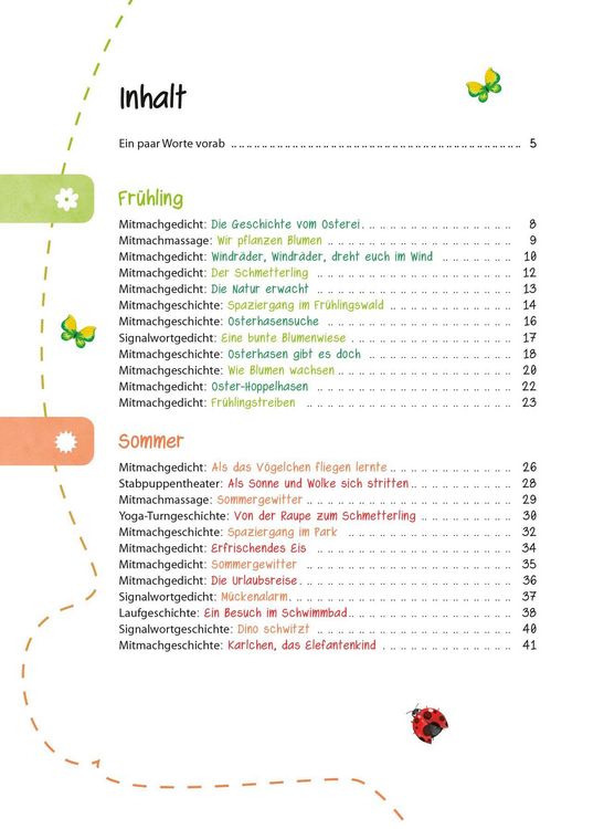 Produktbild: Das Kita-Jahreszeitenbuch: Mitmachgeschichten & Mitmachgedichte