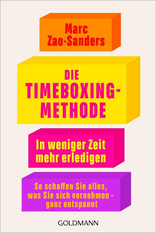 Produktbild: Die Timeboxing-Methode