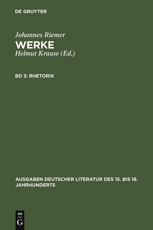 Produktbild: Rhetorik