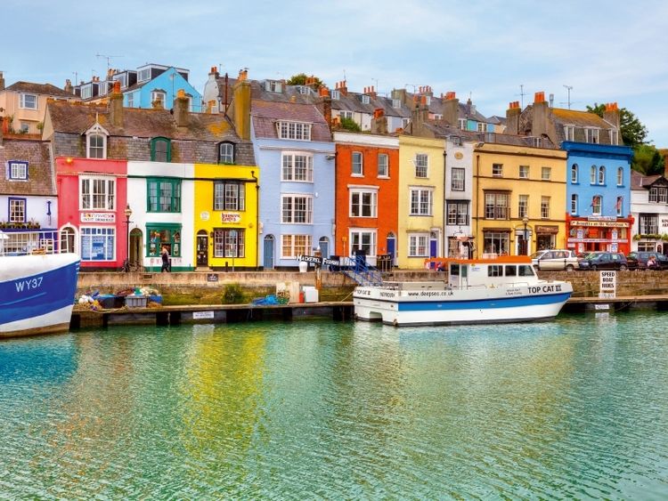 Produktbild: CALVENDO Puzzle Hafen von Weymouth | 1000 Teile Lege-Gr&ouml;&szlig;e 64x48cm Foto-Puzzle f&uuml;r gl&uuml;ckliche Stunden