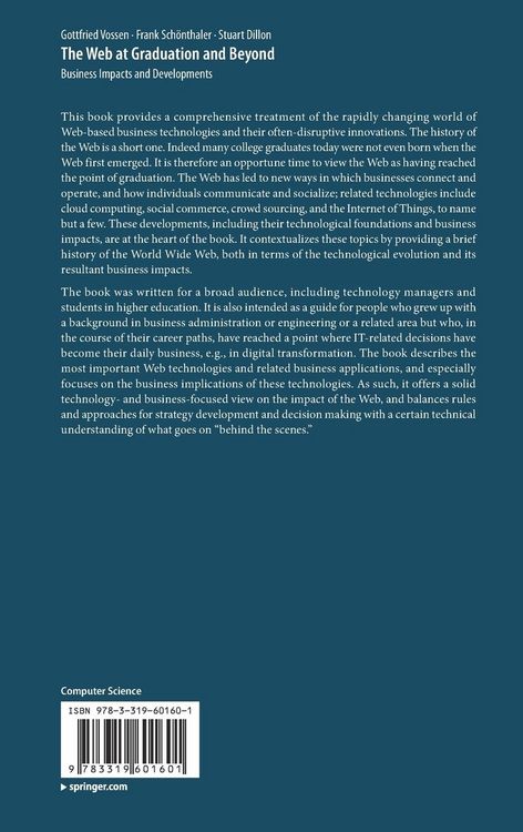 Produktbild: The Web at Graduation and Beyond