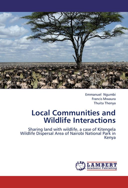 Produktbild: Local Communities and Wildlife Interactions