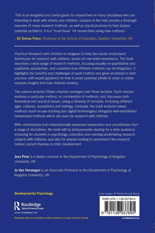 Produktbild: Practical Research with Children