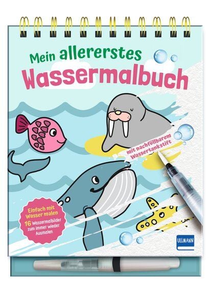 Produktbild: Mein allererstes Wassermalbuch