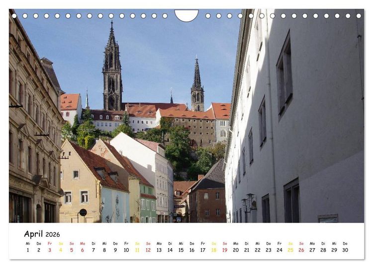 Produktbild: Mei&szlig;en (Wandkalender 2026 DIN A4 quer), CALVENDO Monatskalender