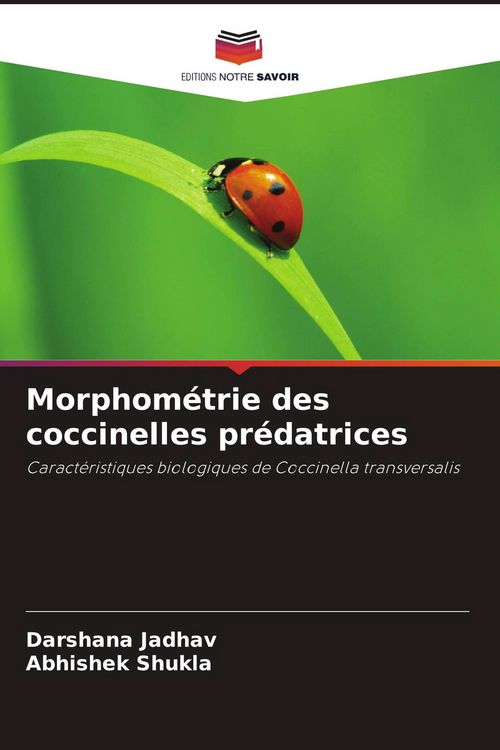 Produktbild: Morphom&eacute;trie des coccinelles pr&eacute;datrices
