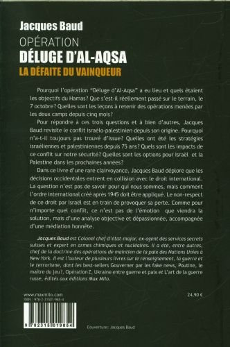 Produktbild: Op&eacute;ration D&eacute;luge d'Al-Aqsa