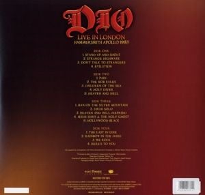 Produktbild: Live In London-Hammersmith Apollo 1993