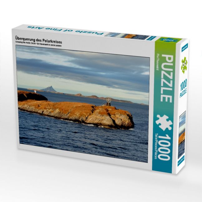 Produktbild: CALVENDO Puzzle &Uuml;berquerung des Polarkreises | 1000 Teile Lege-Gr&ouml;&szlig;e 64 &times; 48 cm Foto-Puzzle f&uuml;r gl&uuml;ckliche Stunden