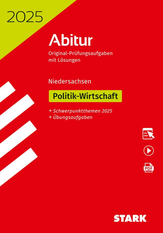 Produktbild: STARK Abiturprüfung Politik-Wirtschaft GA/EA NI 2025