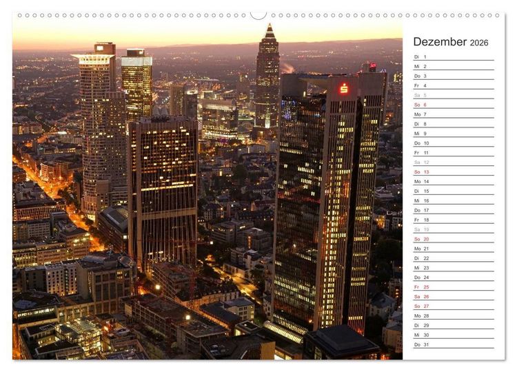 Produktbild: Skylines weltweit (Wandkalender 2026 DIN A2 quer), CALVENDO Monatskalender