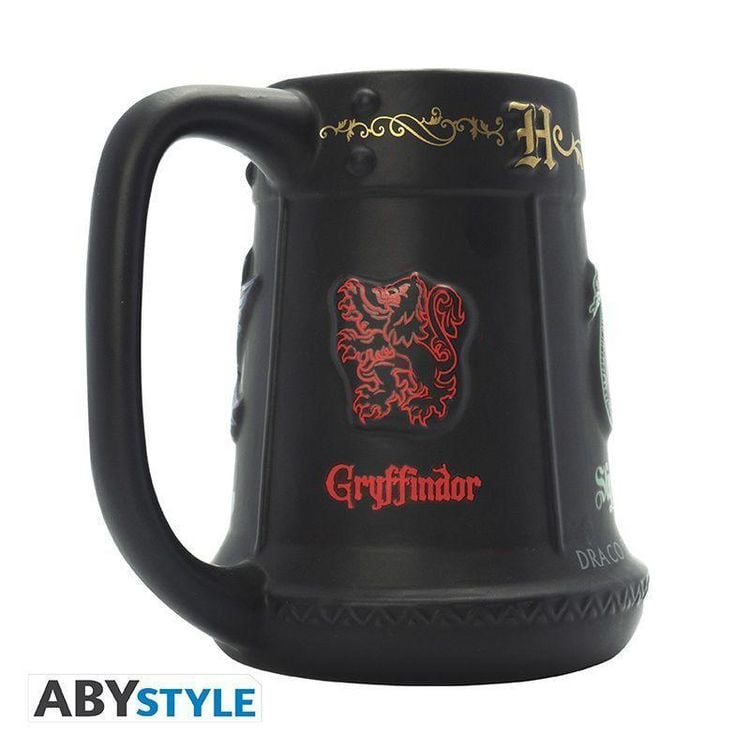 Produktbild: Harry Potter Tasse 3D Vier H&auml;user