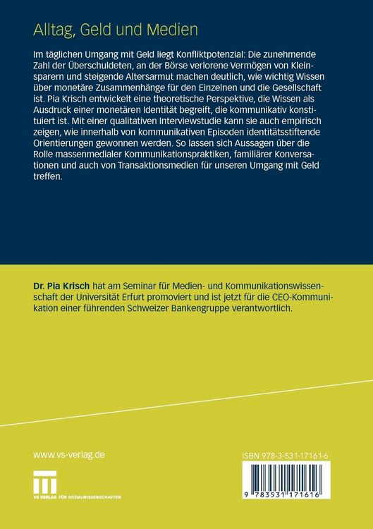 Produktbild: Alltag, Geld und Medien