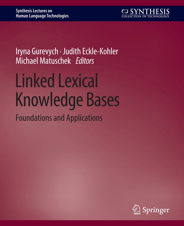 Produktbild: Linked Lexical Knowledge Bases