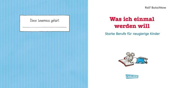 Produktbild: LESEMAUS Sonderbände: Was ich einmal werden will