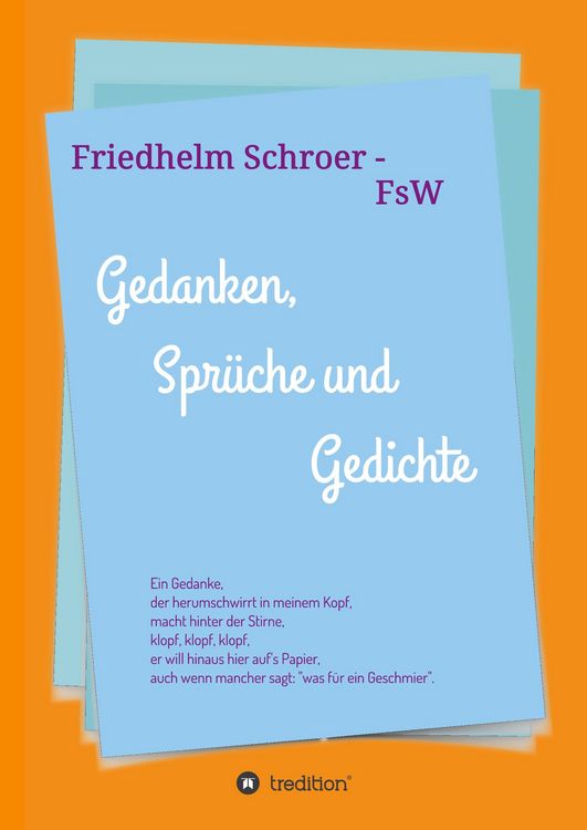 Produktbild: Gedanken, Spr&uuml;che und Gedichte