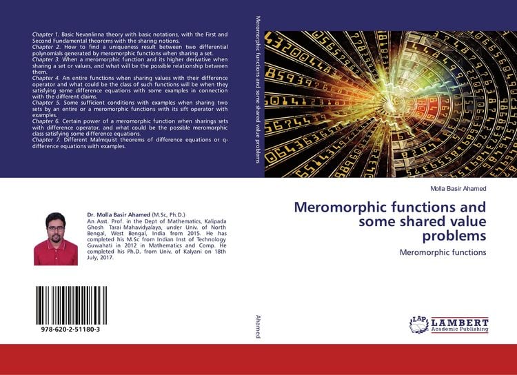 Produktbild: Meromorphic functions and some shared value problems