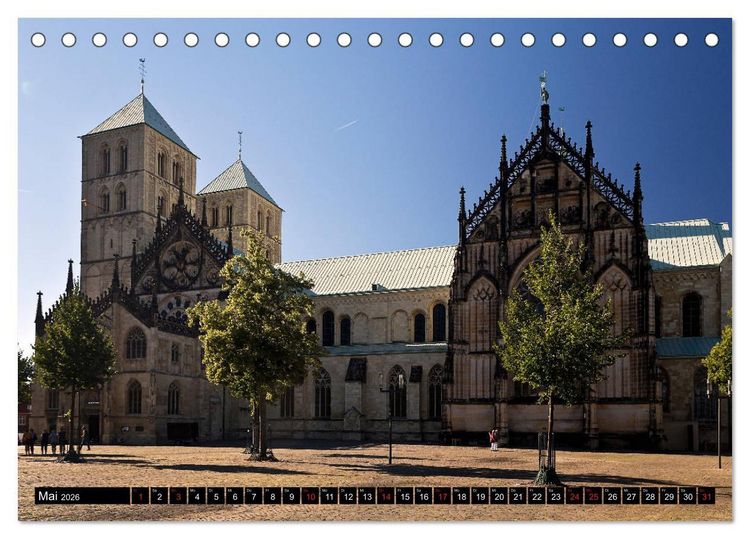 Produktbild: Dome in Deutschland (Tischkalender 2026 DIN A5 quer), CALVENDO Monatskalender