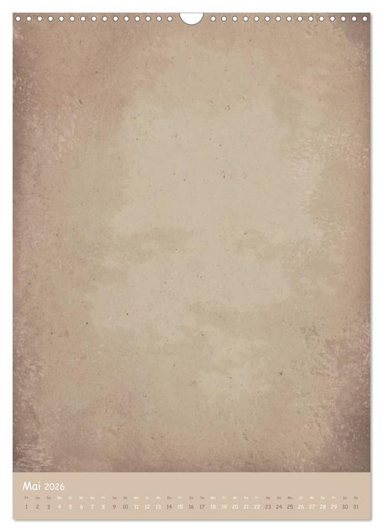 Produktbild: Vintage DIY Bastel-Kalender -Hochformat- (Wandkalender 2026 DIN A3 hoch), CALVENDO Monatskalender