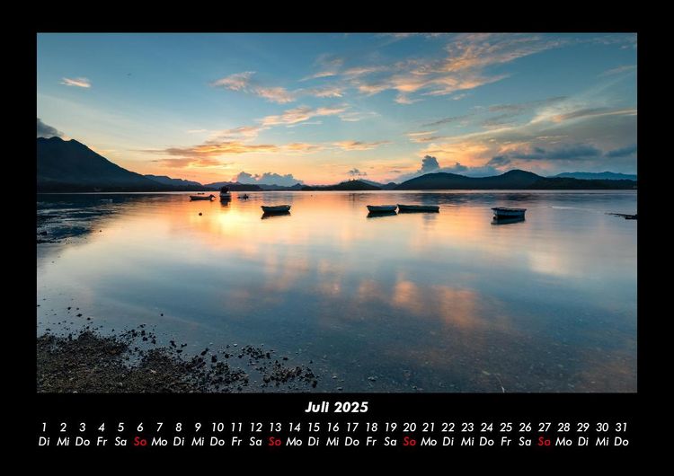 Produktbild: Landschaftskalender 2025 Fotokalender DIN A3