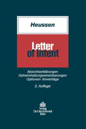 Produktbild: Anwalts-Checkbuch Letter of Intent