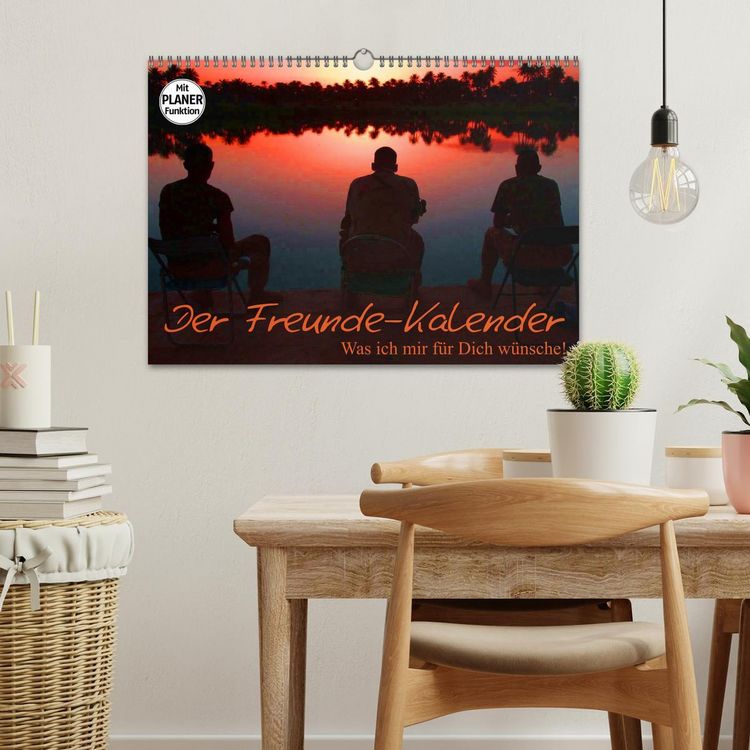 Produktbild: Der Freunde-Kalender (Wandkalender 2026 DIN A3 quer), CALVENDO Monatskalender