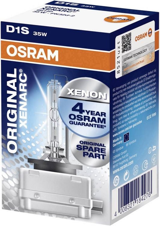 Produktbild: Osram Auto Xenon Leuchtmittel Xenarc Original D1S 35W 12 V, 85V